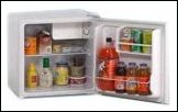 Avanti refrigerator for tall bottles