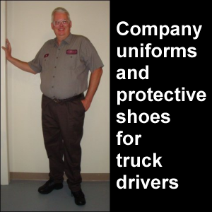 What kind of clothes do truck drivers wear?