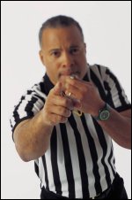 A referee makes a call about a play. You have a right and duty to make calls regarding your purchases.
