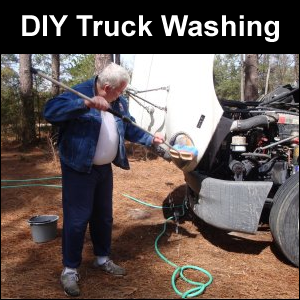 DIY Truck Washing.