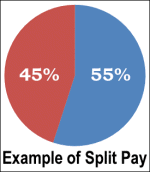 Example of Split Pay