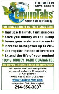 EnviroTabs brochure from 2012 Mid America Trucking Show.