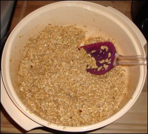 The raw mixture before it went into the crock pot.