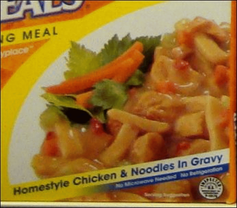 HeaterMeals: Homestyle Chicken & Noodles in Gravy