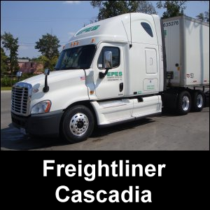 freightliner idles up and down