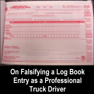 Trucker logbook