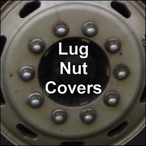 Lug nut covers