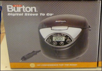 Max Burton® Digital Stove to Go® - 12 Volt Slow Cooker