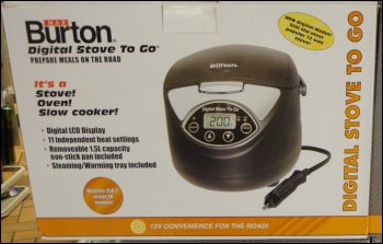 Max Burton Stove to Go Digital Cooker Reviews from Professional