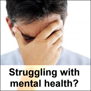 Struggling with mental health?