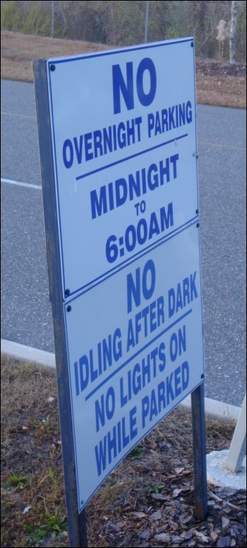 No idling sign