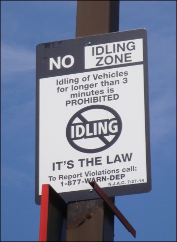 No idling sign