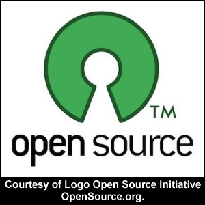 Courtesy of Logo Open Source Initiative: OpenSource.org.