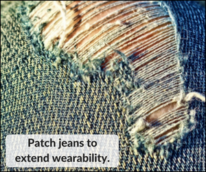 How To Patch Jeans