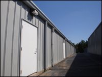 Non-climate controlled storage units.