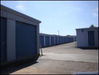 Non-climate controlled storage units.