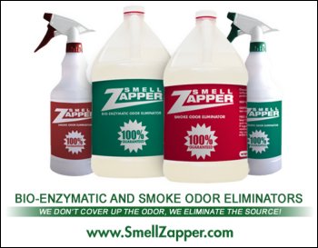 Smell Zapper Odor Eliminator.