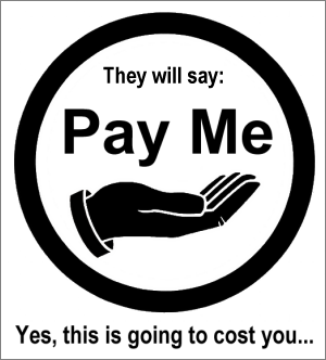 They will say 'Pay Me'. There is no such thing as a free lunch when it comes to federal intervention on truck parking, as it concerns Jason's Law.