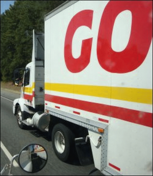 A daycab tractor can pull trailers with foodstuffs for local deliveries.