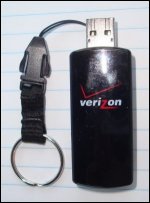 Verizon Wireless Mobile Broadband flash drive.