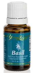Basil Essential Oil for mental clarity from Young Living Essential Oils