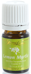 Lemon Myrtle Essential Oil for mental clarity from Young Living Essential Oils