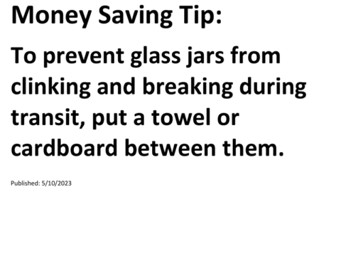 Truck Drivers Money Saving Tip for 05-10-2023