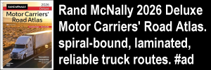 Rand McNally 2026 Deluxe Motor Carriers' Road Atlas - spiral-bound, laminated, with reliable truck routes. Buy now. #ad